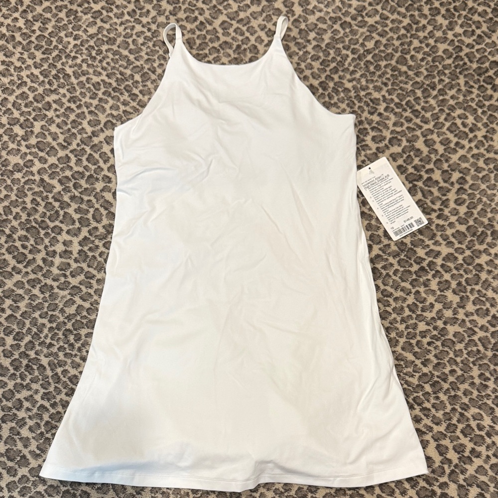 Lululemon Athletica High-Neck Dress in White